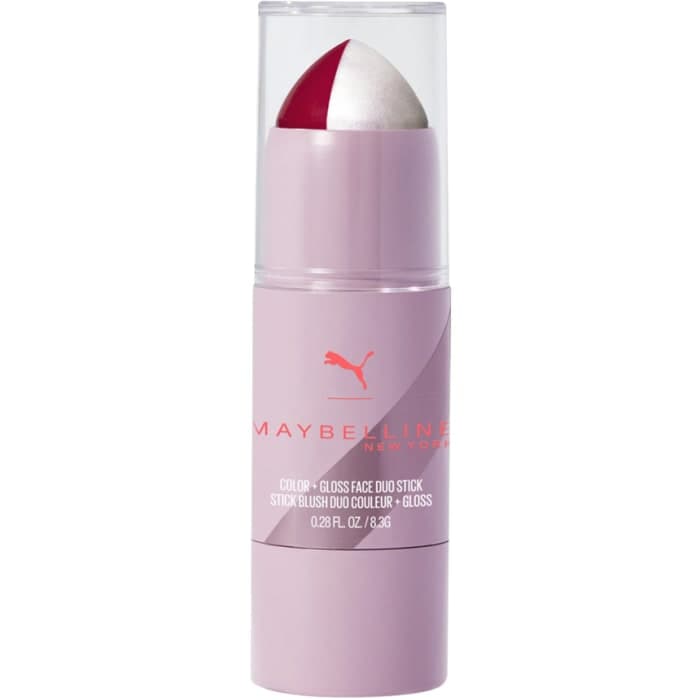 Maybelline PUMA Color & Gloss Face Duo Stick07 Hustle Burn