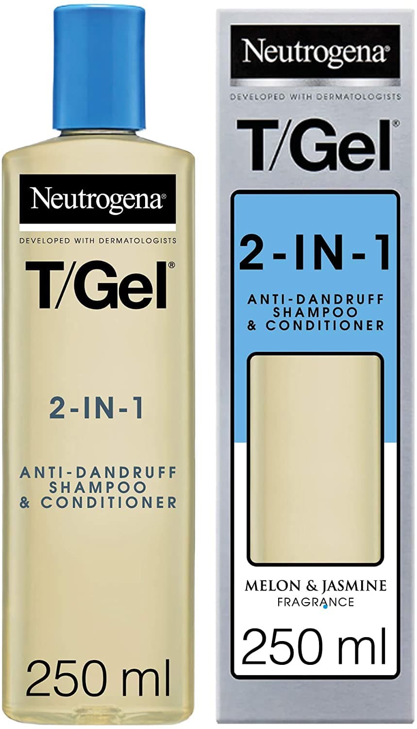 Neutrogena T/Gel 2-In-1 Anti Dandruff Shampoo & Conditioner - 250Ml