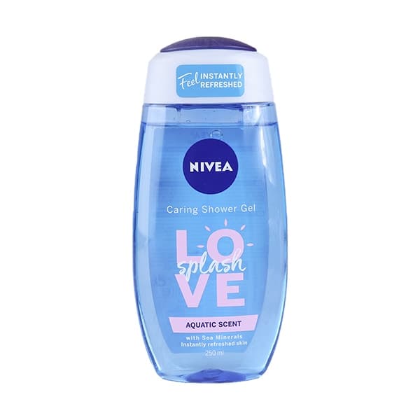 Nivea Caring Shower Ger Love Splash 250ml