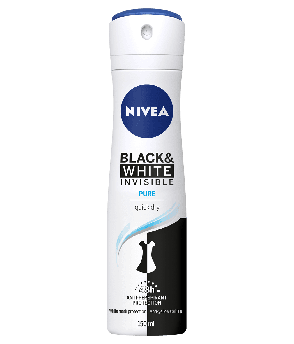 Nivea Invisible Black & White Anti Perspirant Deo Spray 150 ml