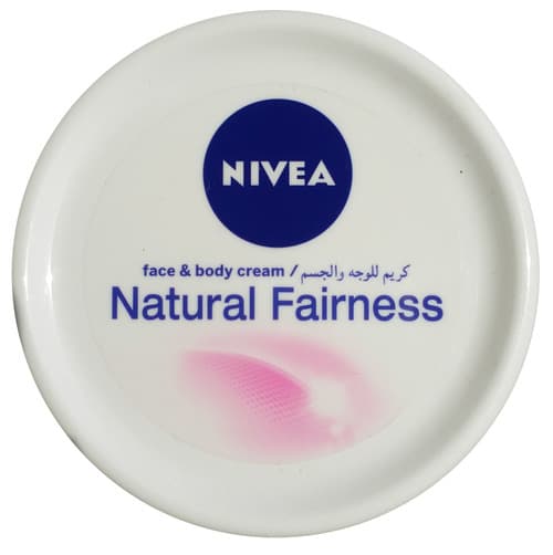 Nivea Natural Fairness Face & Body Cream 100 ml
