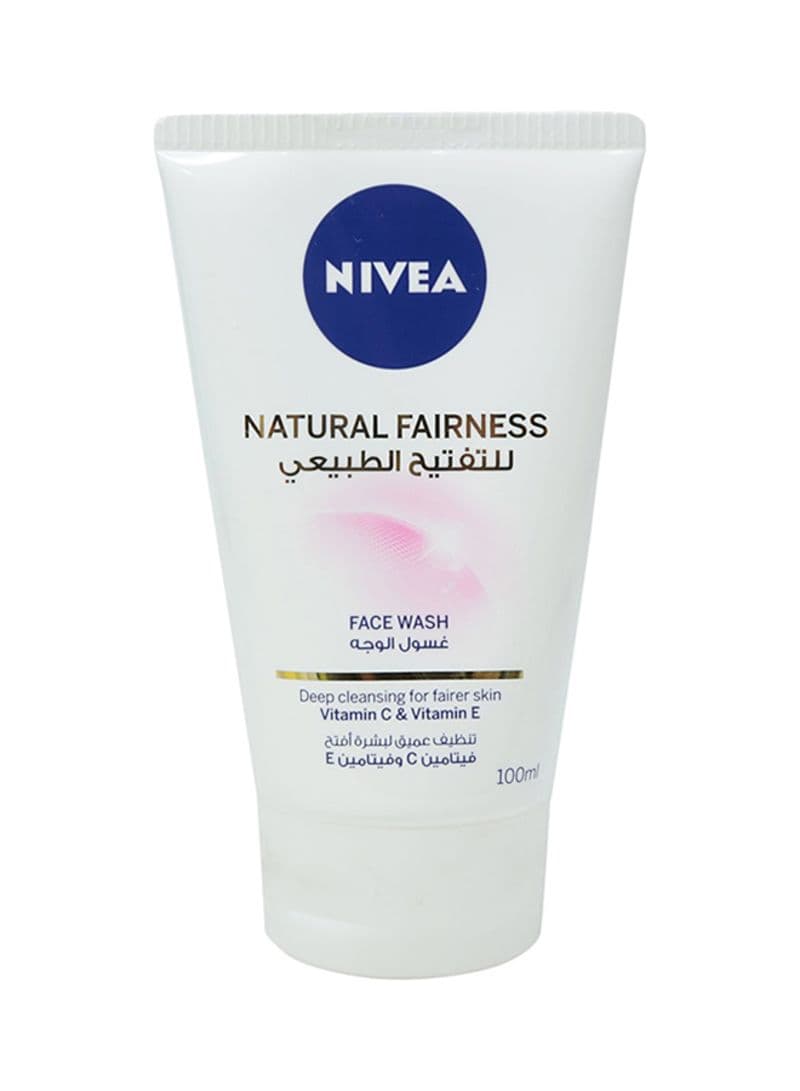 Nivea Natural Fairness Face Wash Foam 100g