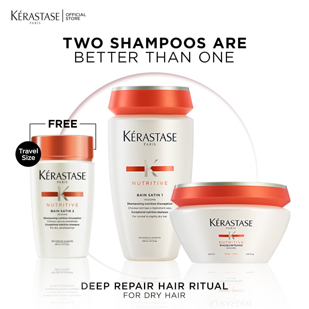 Nutritive Two Shampoos Better Than One – Travel Edition Deal