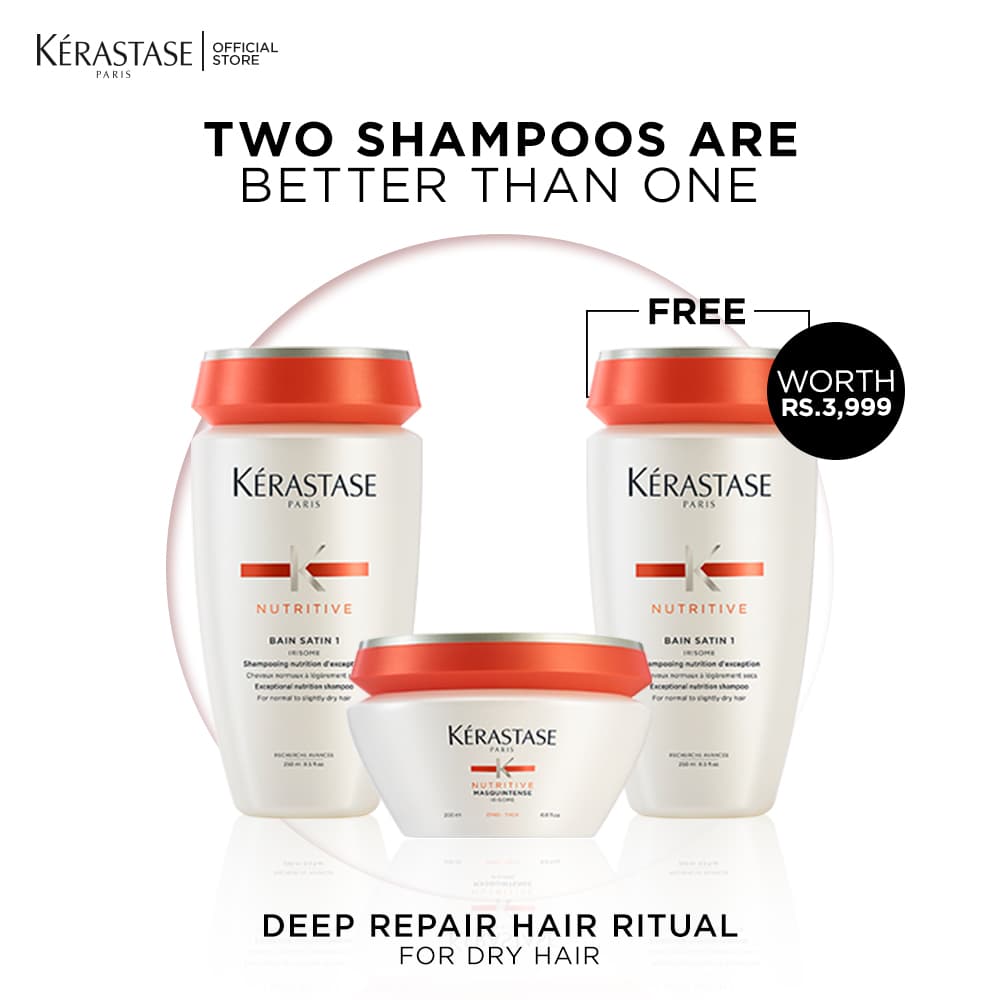 Nutritive Two Shampoos Better Than One