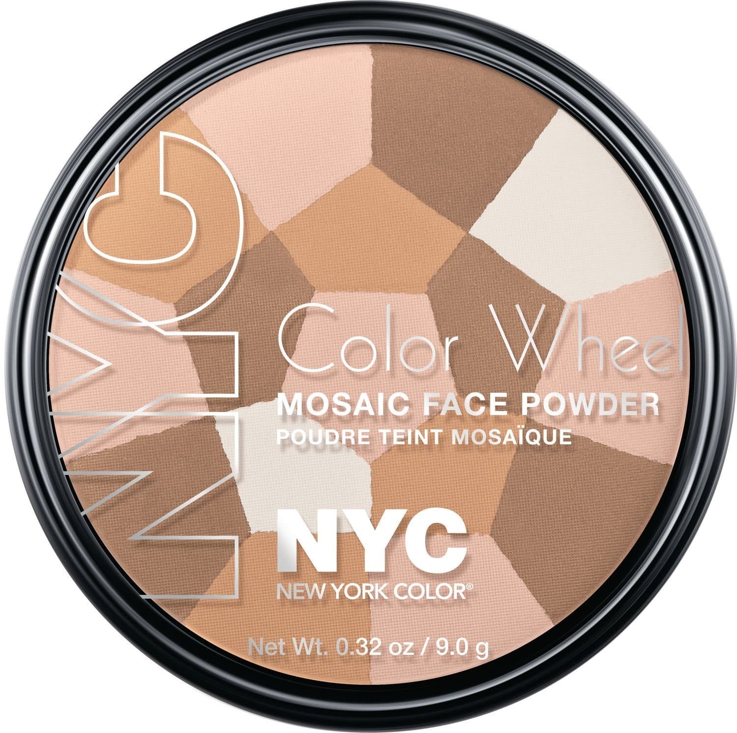 NYC Color Wheel Mosaic Face Powder