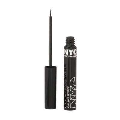 Nyc Precice Liquid Eye Liner Black - 4.7Ml
