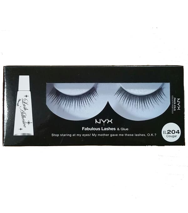 NYX Fabulous Lashes and Glue Cougar EL 204
