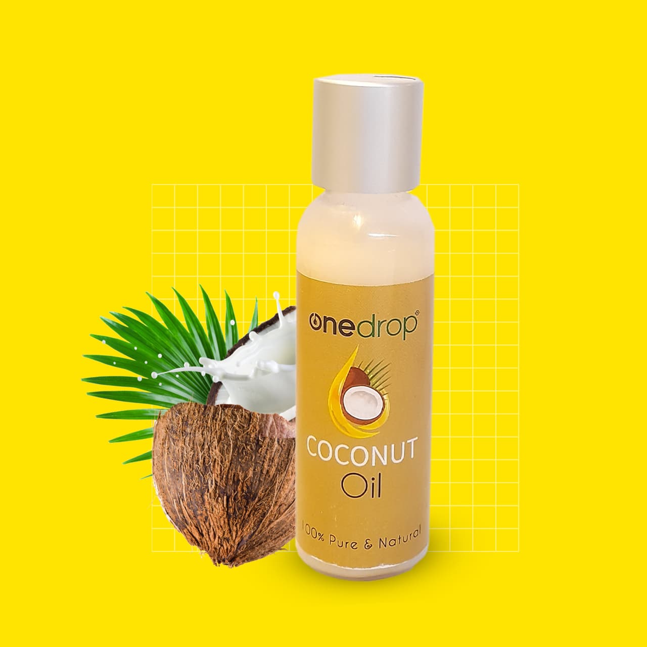 Onedrop Cocount Oil 100 % Pure & Natural 100ml