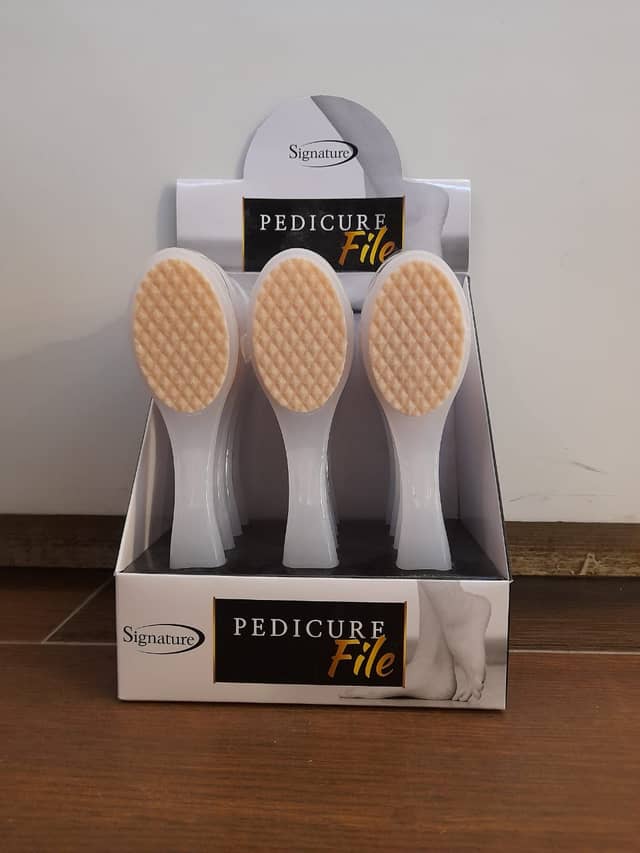 P 244 Artificial Stone Foot Foile W/Brush