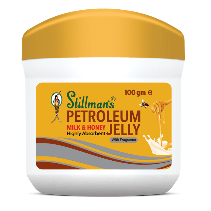 Stillman's Petroleum Jelly Milk & Honey Yellow with Fragrance 100g