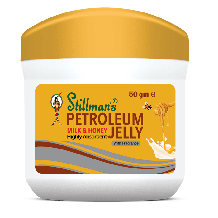 Stillman's Petroleum Jelly Milk & Honey Yellow with Fragrance 50g