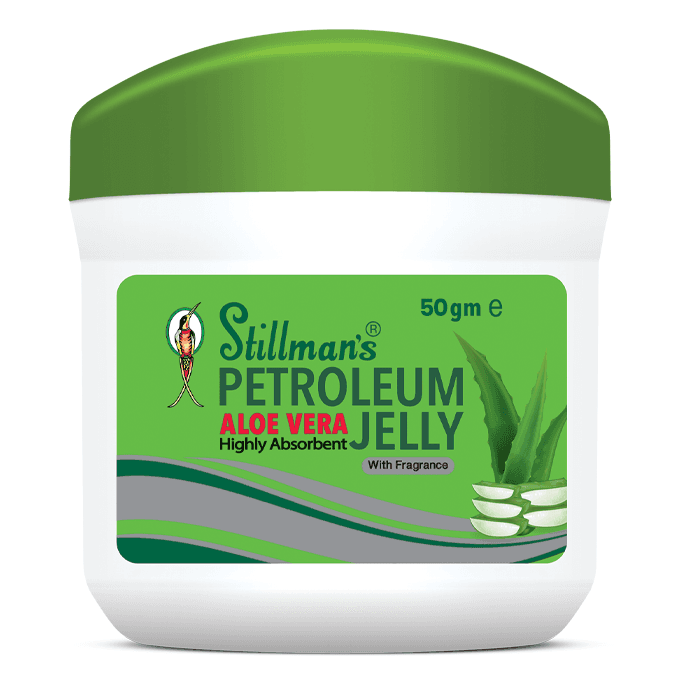Stillman's Petroleum Jelly Aloe Vera Green with Fragrance 50g