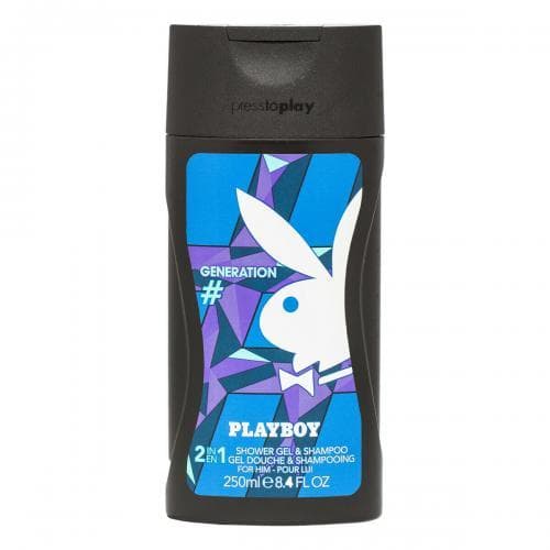 Playboy Generation 2in1 Shower Gel & Shampoo for Him 250ml