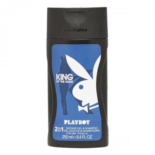Playboy King of the Game 2 in 1 Shower Gel & Shampoo for Him 250ml