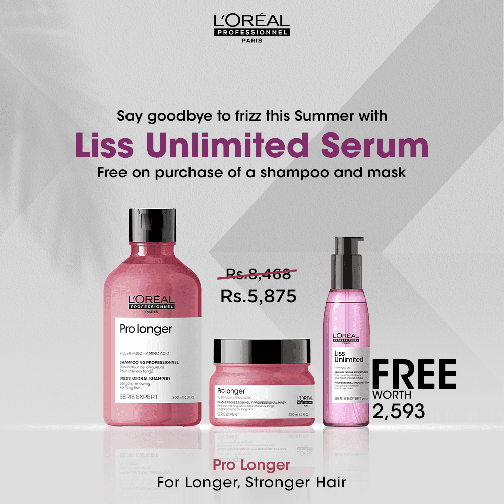 Pro Longer Free Liss Serum Promo