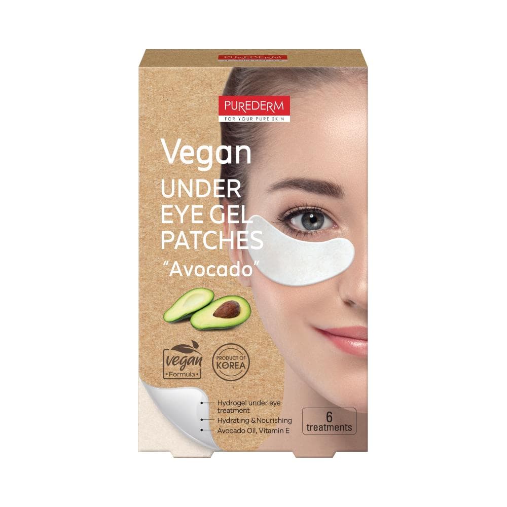 Purederm Vegan Under Eye Avocado Gel Patches