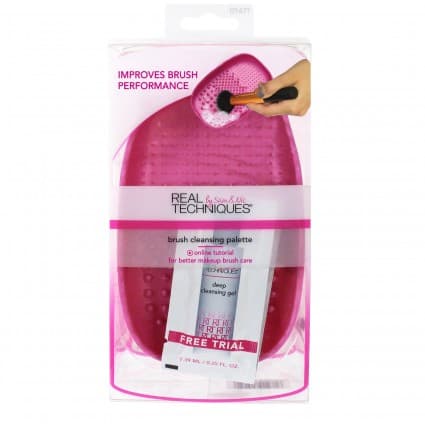 Real Techniques brush cleansing palette