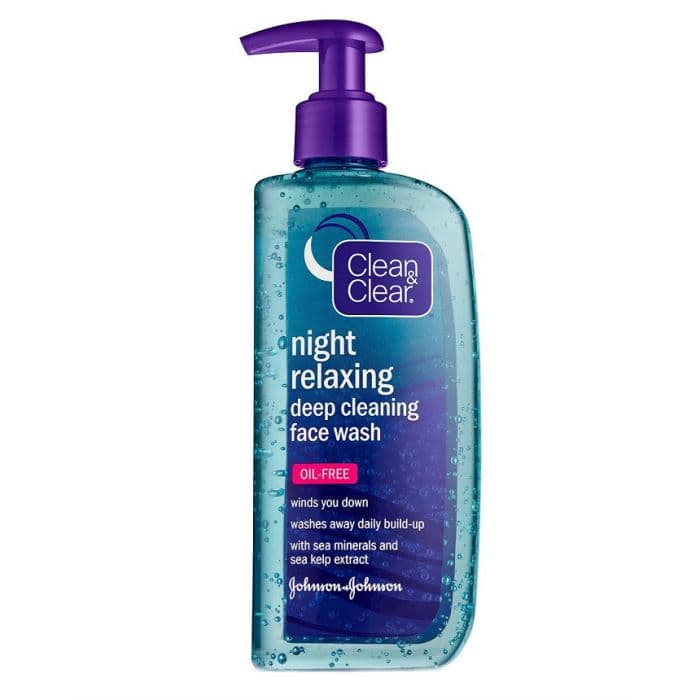 Clean & Clear Night Relaxing Deep Cleaning Face Wash 240ml