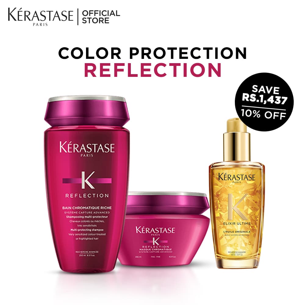 Kerastase 10% Off Reflection Bundle - Color Protect Hair Ritual For Colored Hair