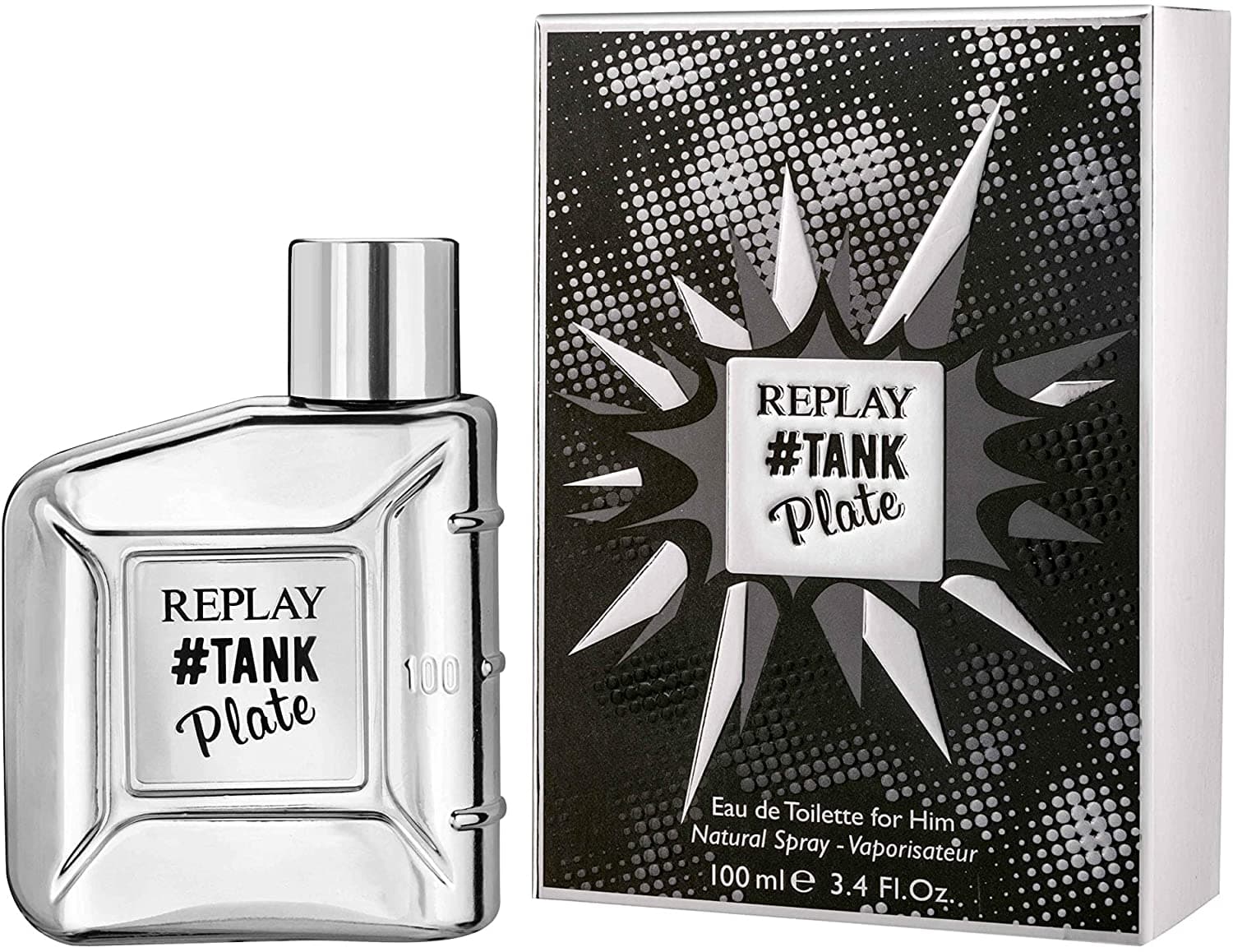 Replay #Tank Plate For Him EDT 100 ml