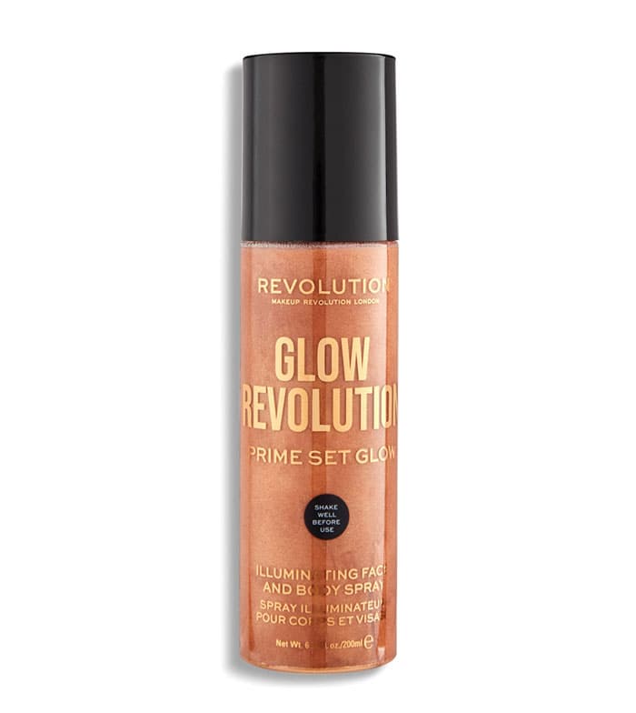 Revolution Illuminating Face And Body Spray Timeless Bronze 200ml