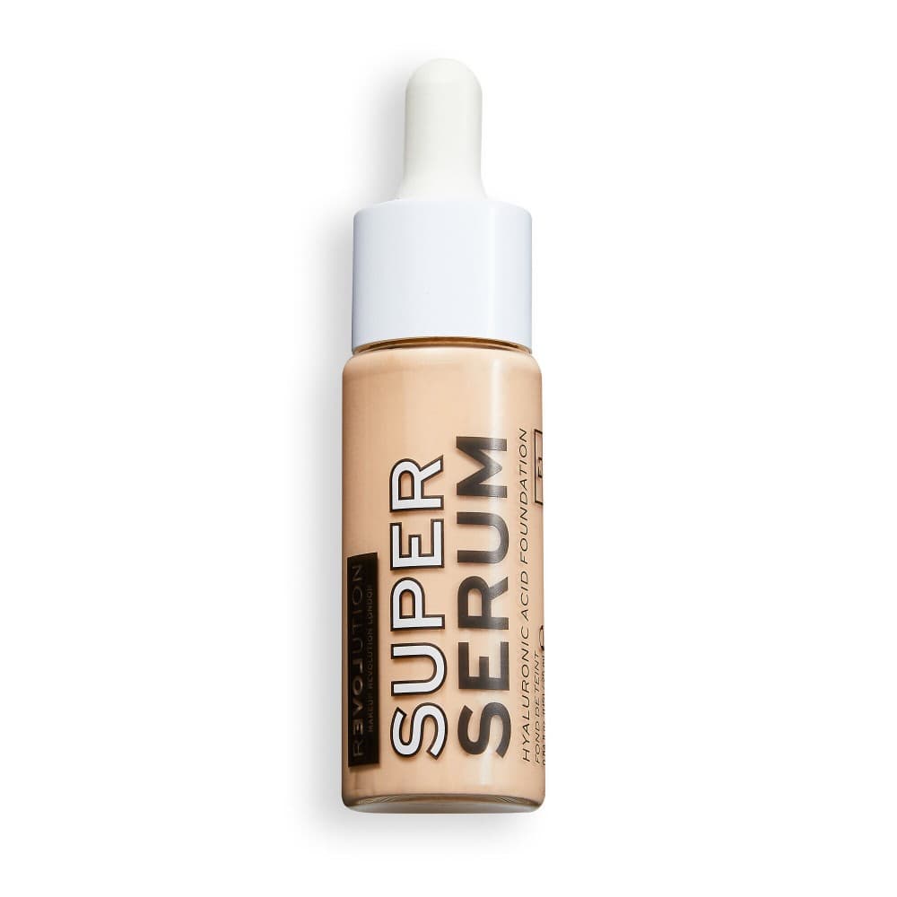 Revolution Relove Super Serum Foundation F1 - TESTER