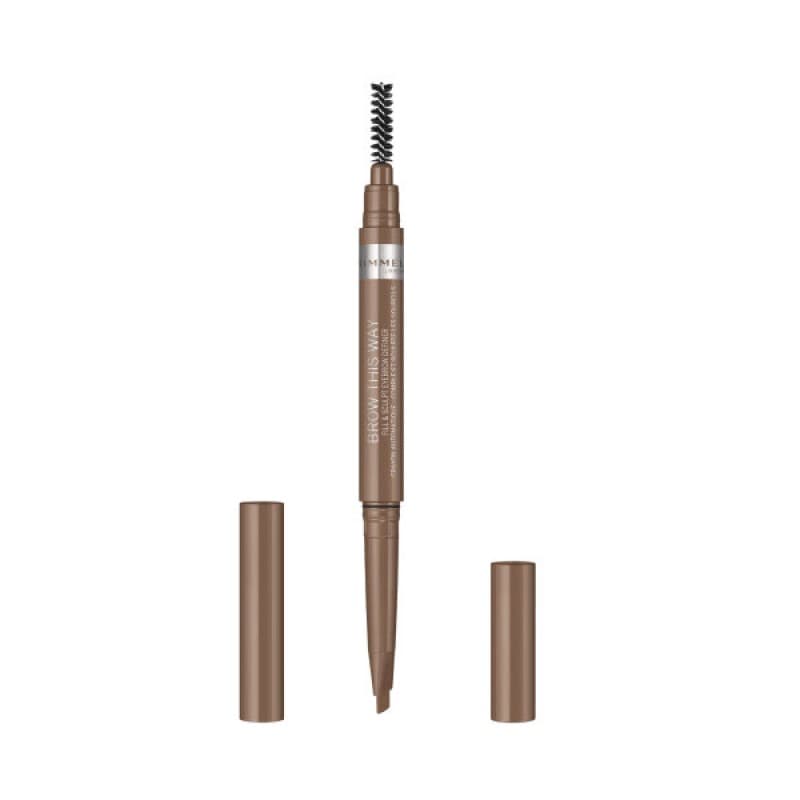 Rimmel Brow This Way 2 IN 1 Filler & Fixer - Light
