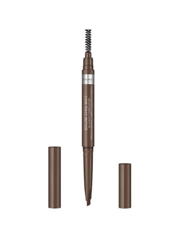 Rimmel Brow This Way 2 IN 1 Filler & Fixer - Medium