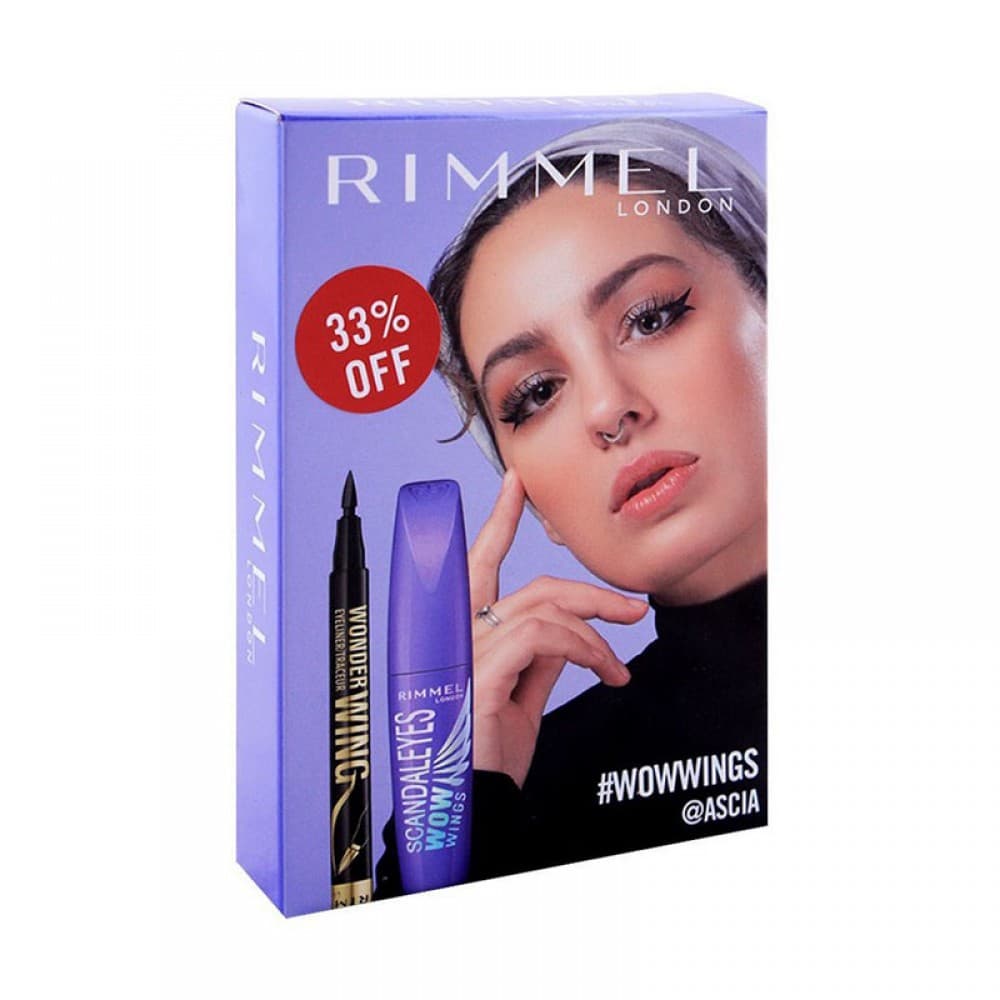 Rimmel Scandaleyes Wow Wings Mascara + Wonder Eyeliner