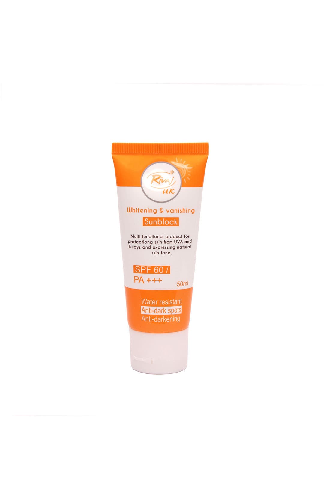 Rivaj UK 50 Ml Spf60 Sun Block