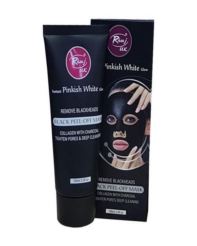Rivaj UK 50Ml Charcoal Bkackhead Mask