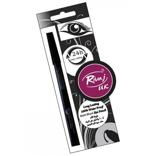 Rivaj UK Matt Black (Single) Eyebrow Pencil