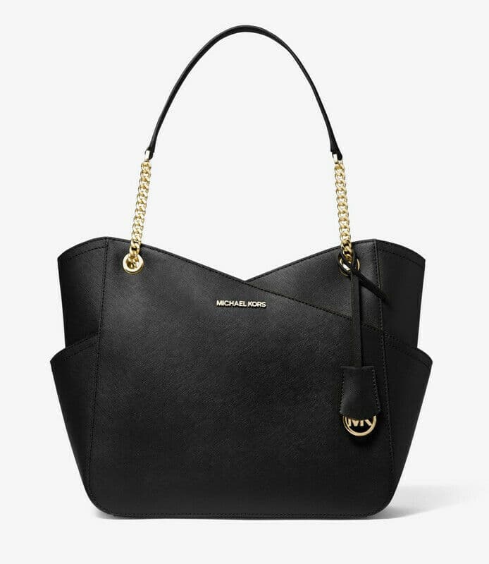Michael Kors Ladies Jet Set Travel Tote Bag 35F1GTVT3L Black