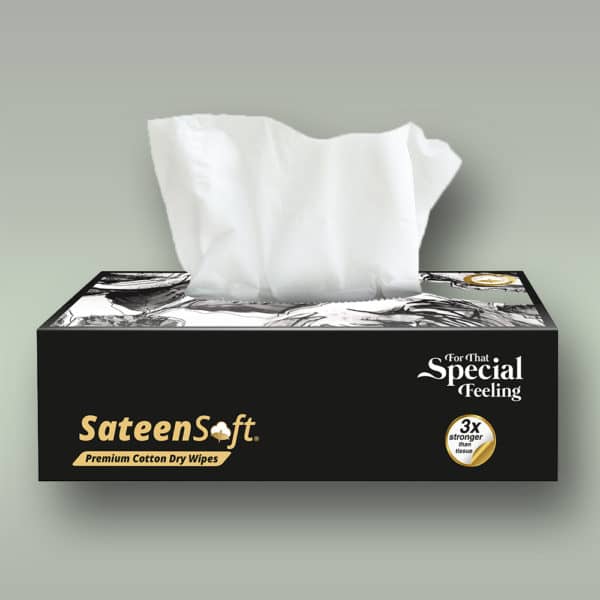 Sateen Soft Wipe it Right Executive (Floral)