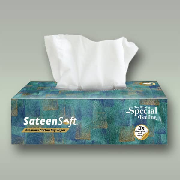Sateen Soft Wipe it Right -Luxury