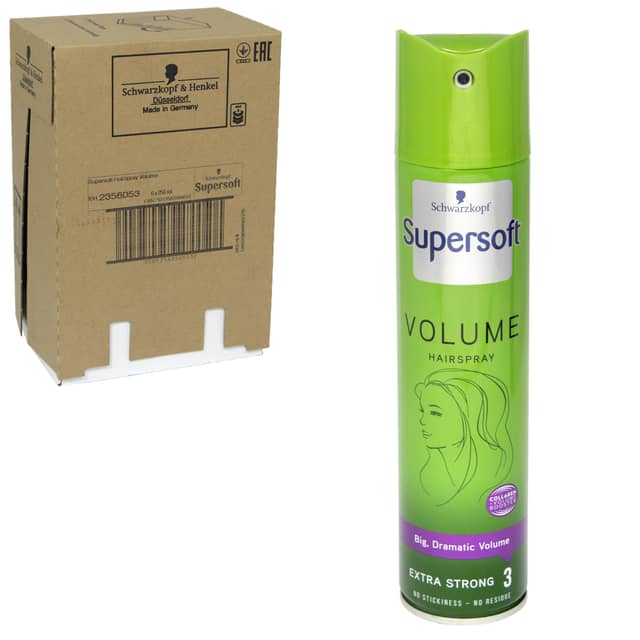 Schwarzkopf Super Soft Volume & Hold Extra Strong 250ml