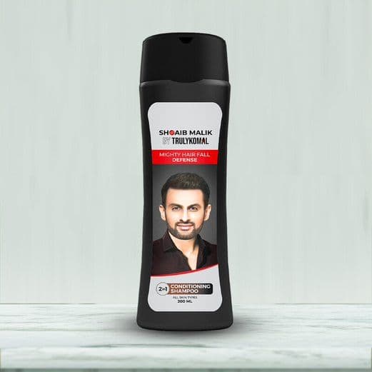 Shoaib Malik By Truly Komal Mighty Hair Fall Defense 2 in 1 Conditioning Shampoo 200ml