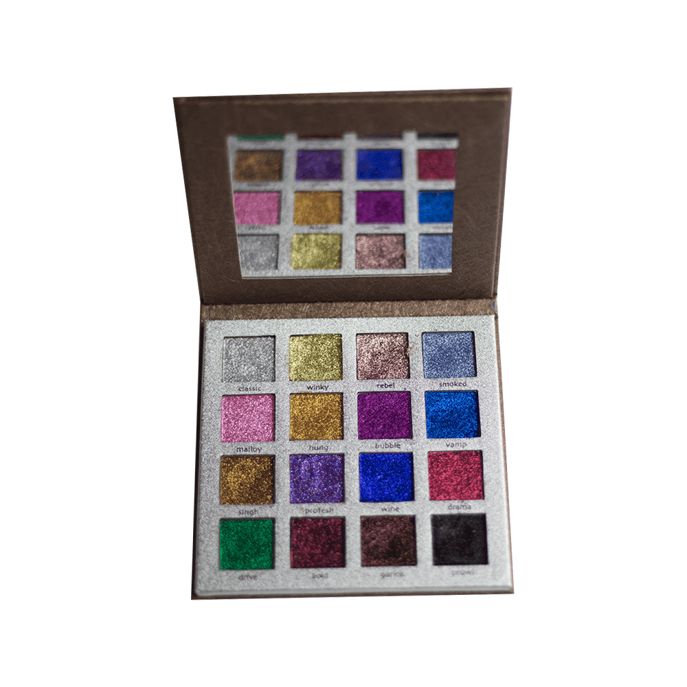 Sweet Face 16 Colour Glitter Eyeshadow