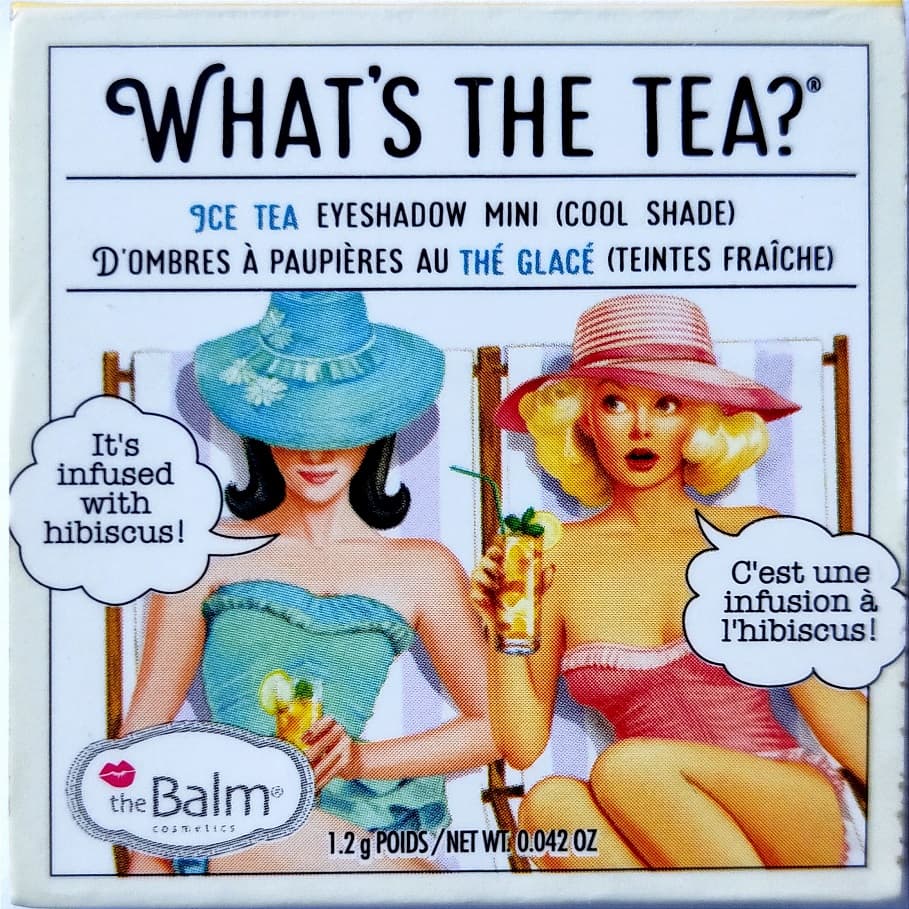 The Balm Whats The Tea Eyeshadow Mini