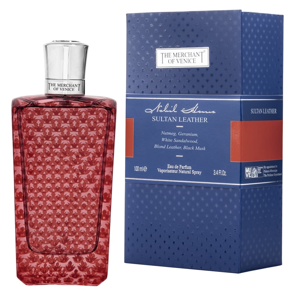 The Merchant of Venice Nobilhomo Sultan Leather - Rosso EDP 100 ml