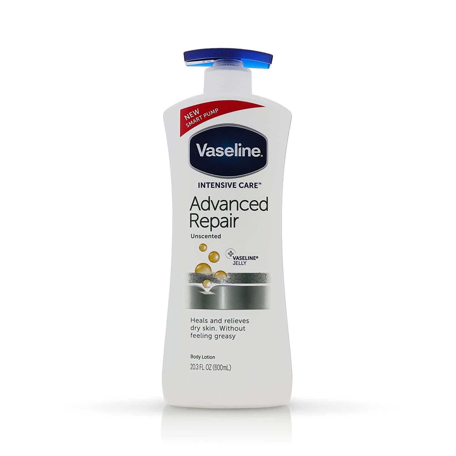 Vaseline Intensive Care Advance Repair Unscented Body Lotion 600ml