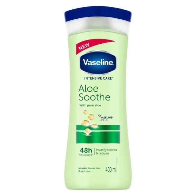Vaseline Intensive Care Aloe Soothe with Pure Aloe Body Lotion 400ml