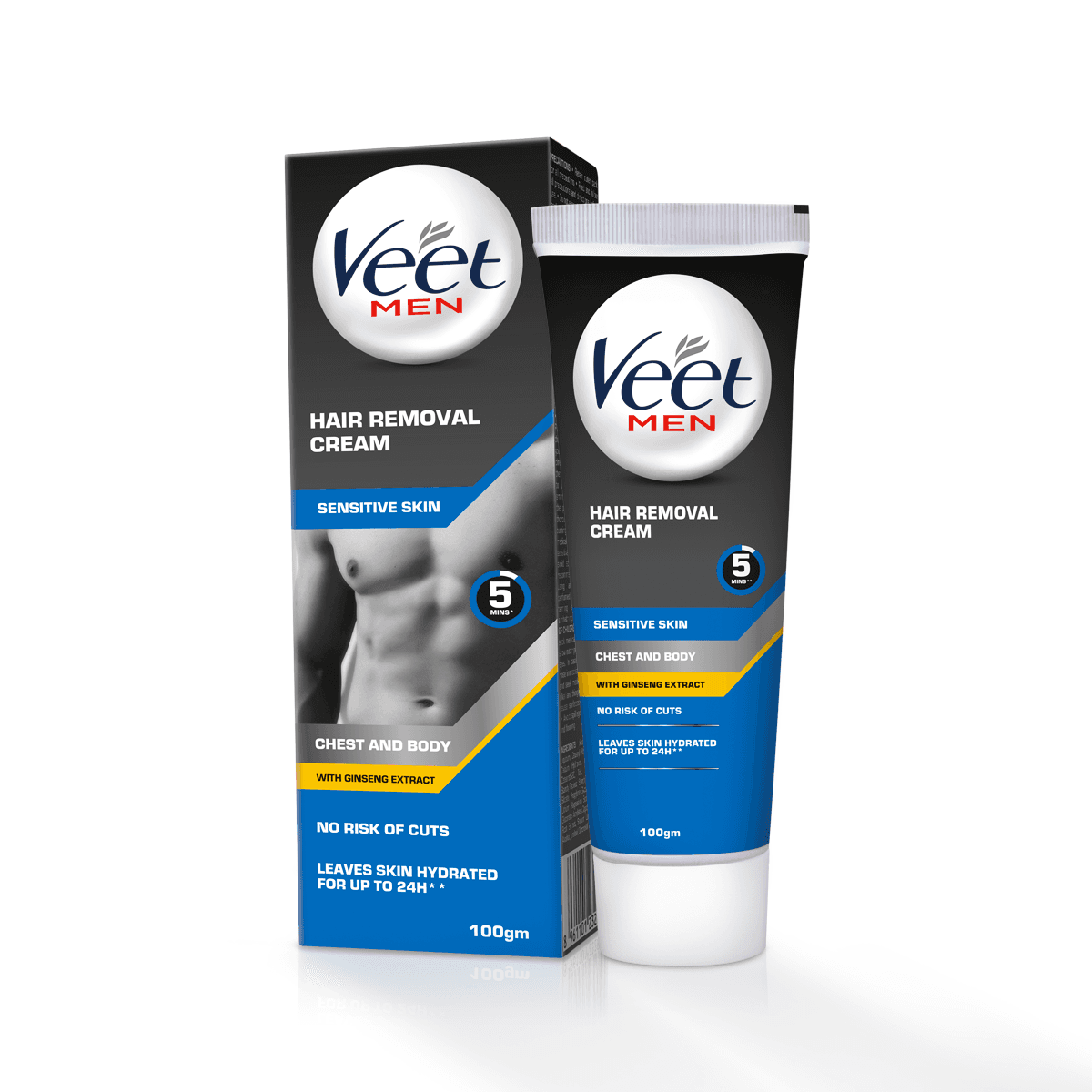 Veet Men Hair Removal Cream Sensitive Skin 100gm
