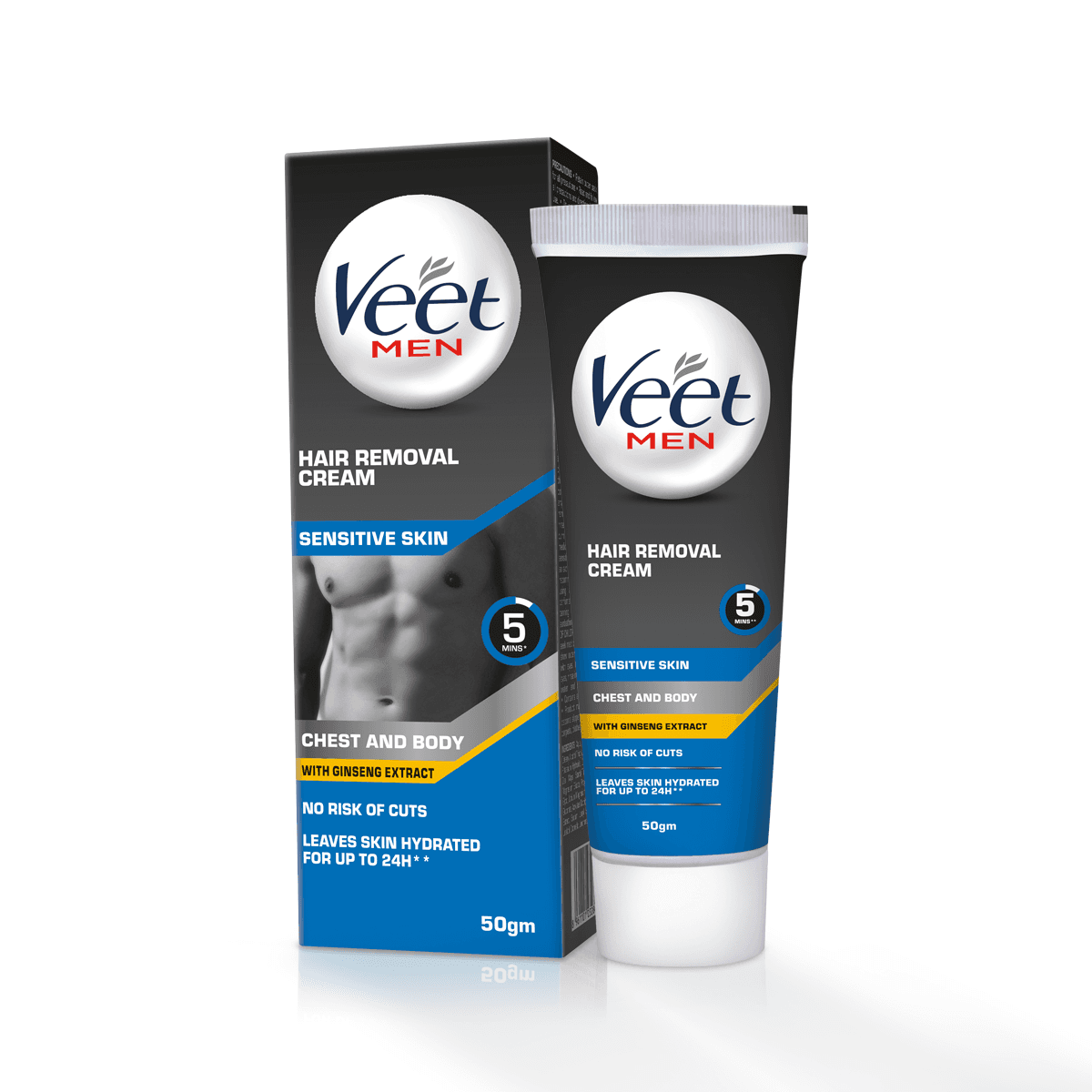 Veet Men Hair Removal Cream Sensitive Skin 50gm