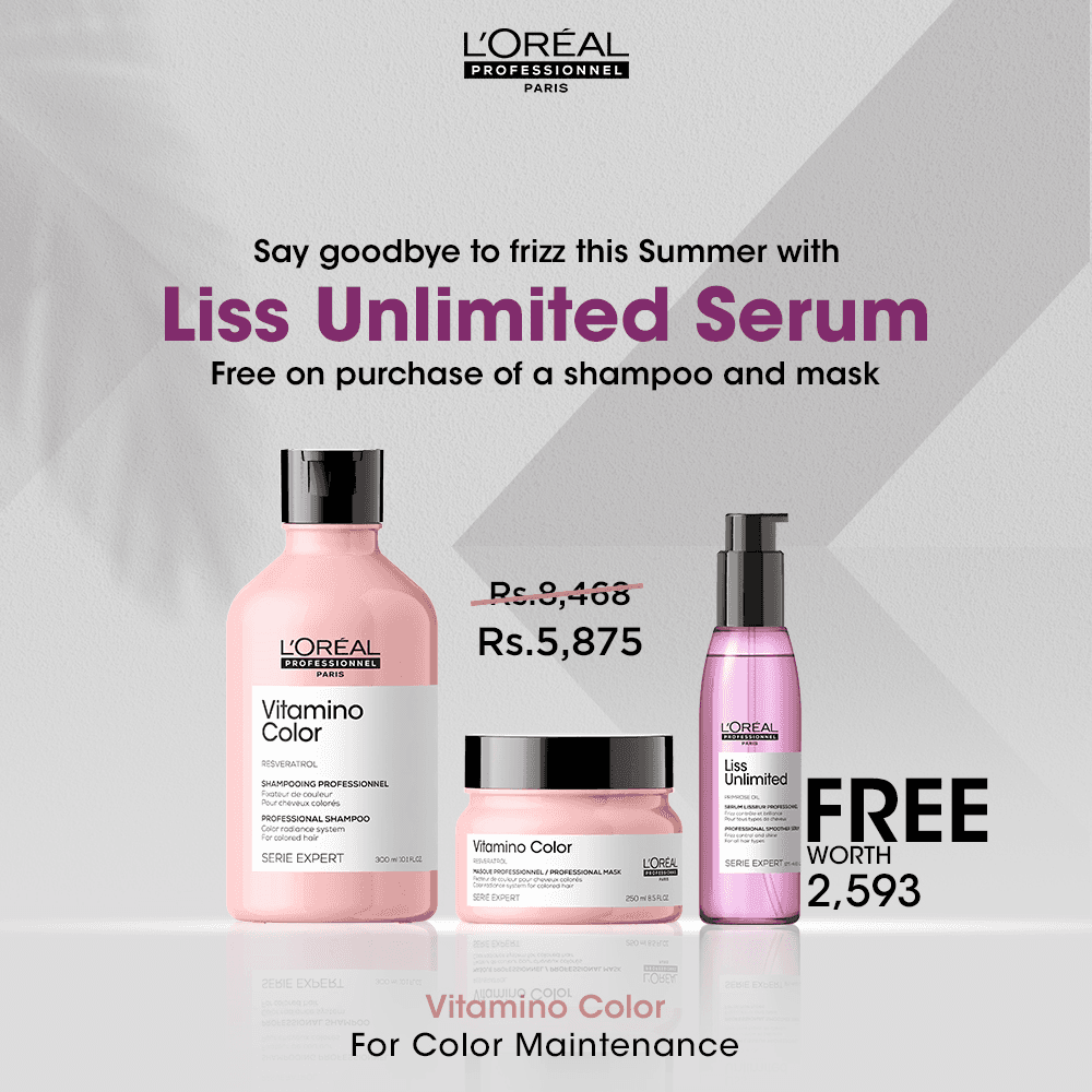 Vitamino Free Liss Serum Promo