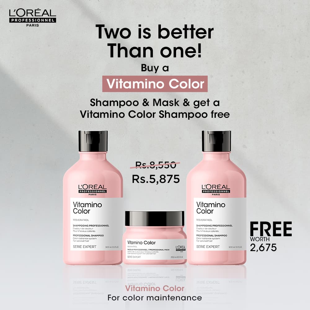 Vitamino Two Shampoos are Better Than One