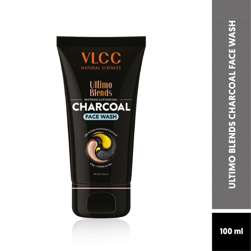VLCC Ultimo Blends Charcoal Face Wash For Whitening & Detoxifying (100 ML)