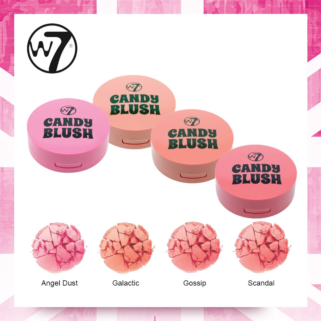 W7 Candy Blush Face Blusher
